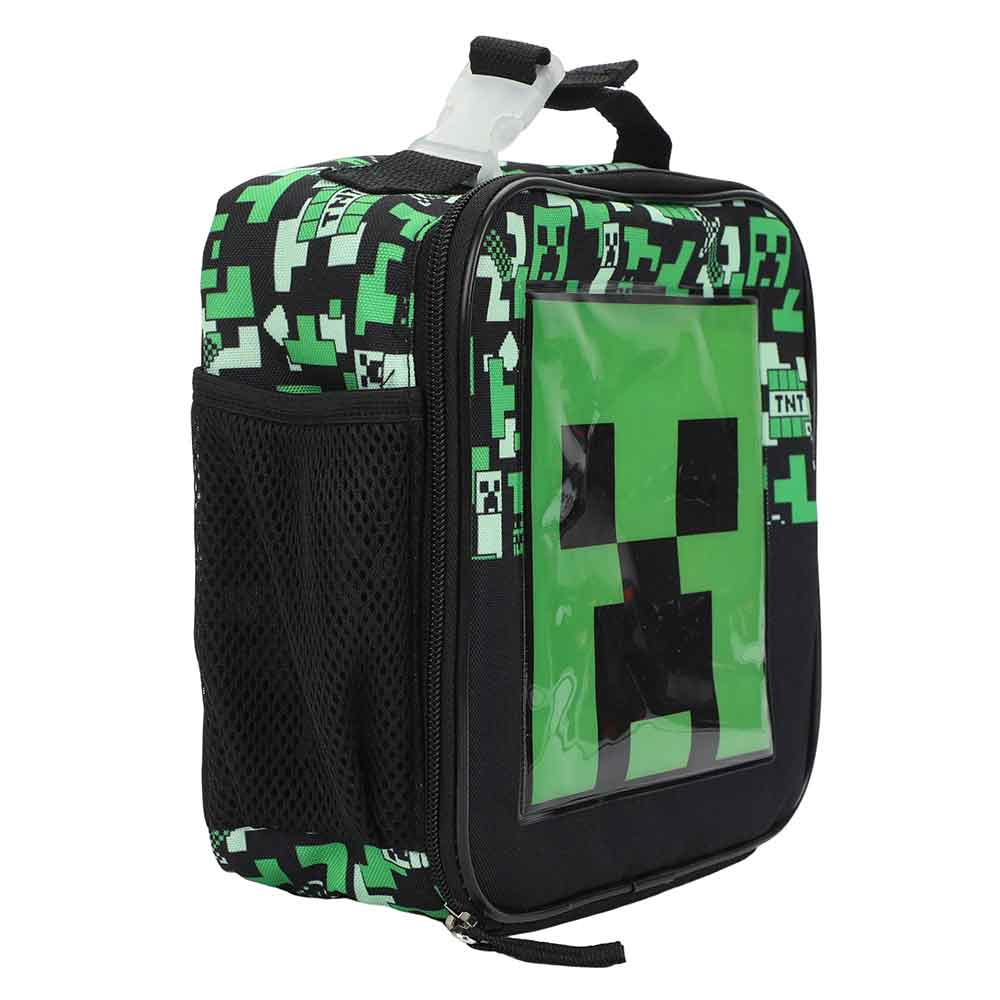 Minecraft Creeper Insulated Lunch Tote