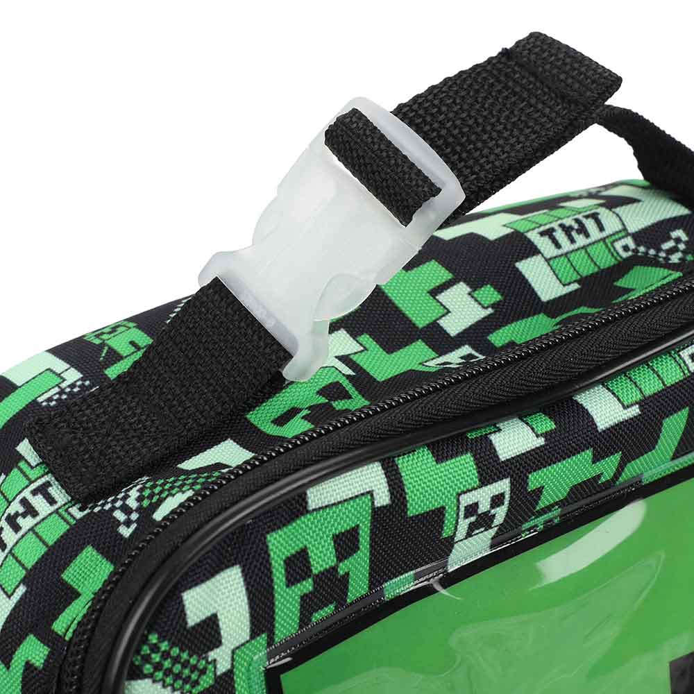 Minecraft Creeper Insulated Lunch Tote