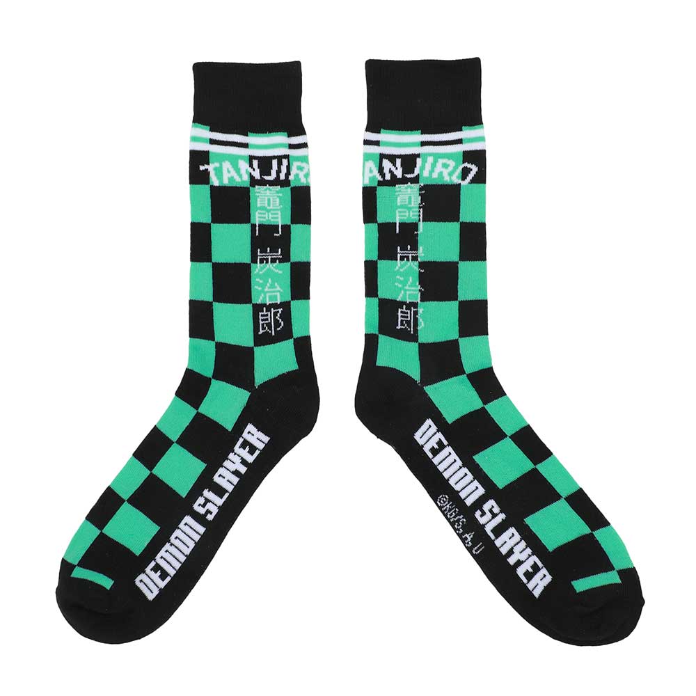 Demon Slayer Patterns 5 Pair Crew Socks