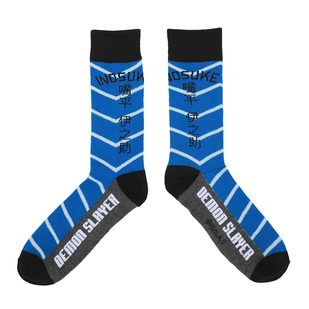 Demon Slayer Patterns 5 Pair Crew Socks