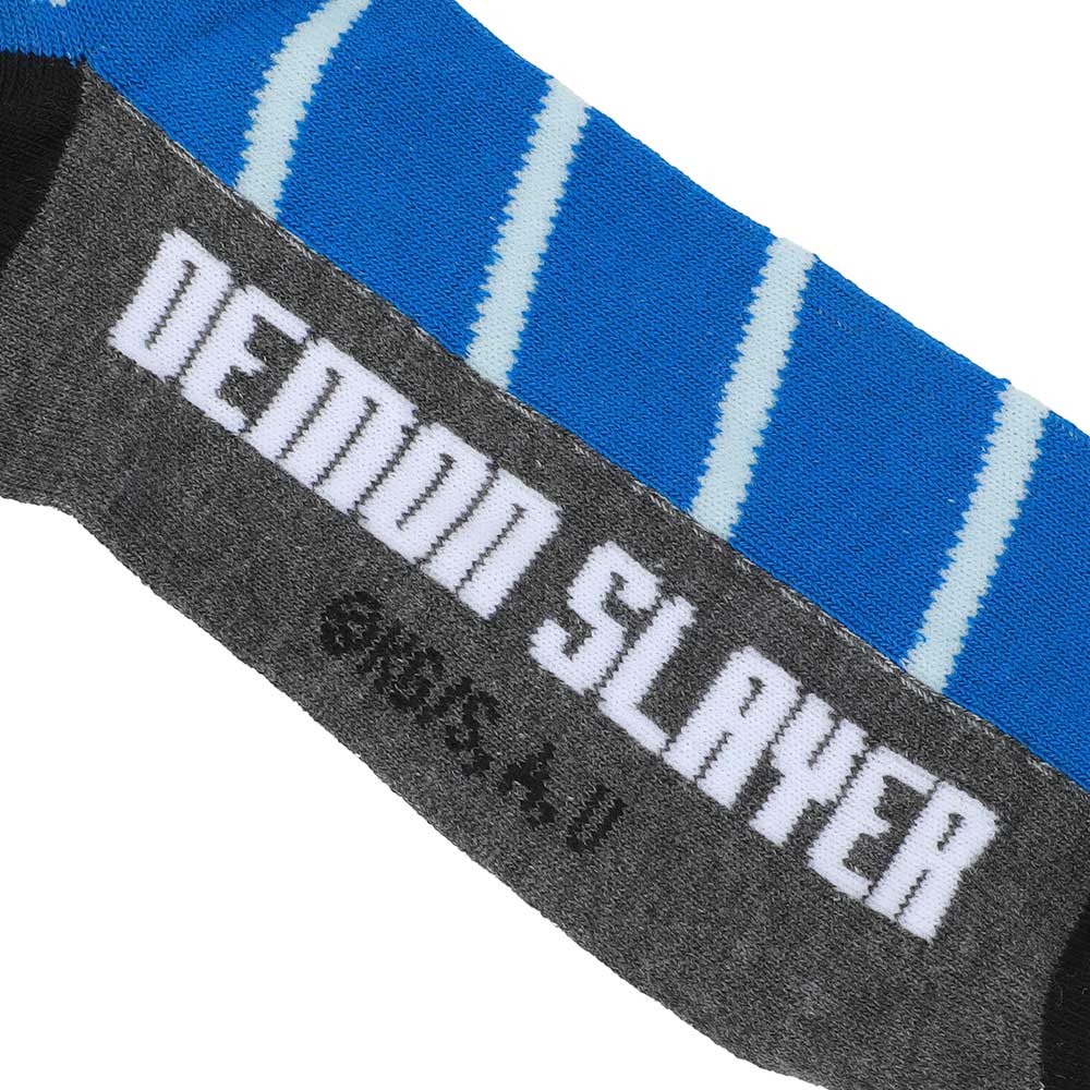 Demon Slayer Patterns 5 Pair Crew Socks
