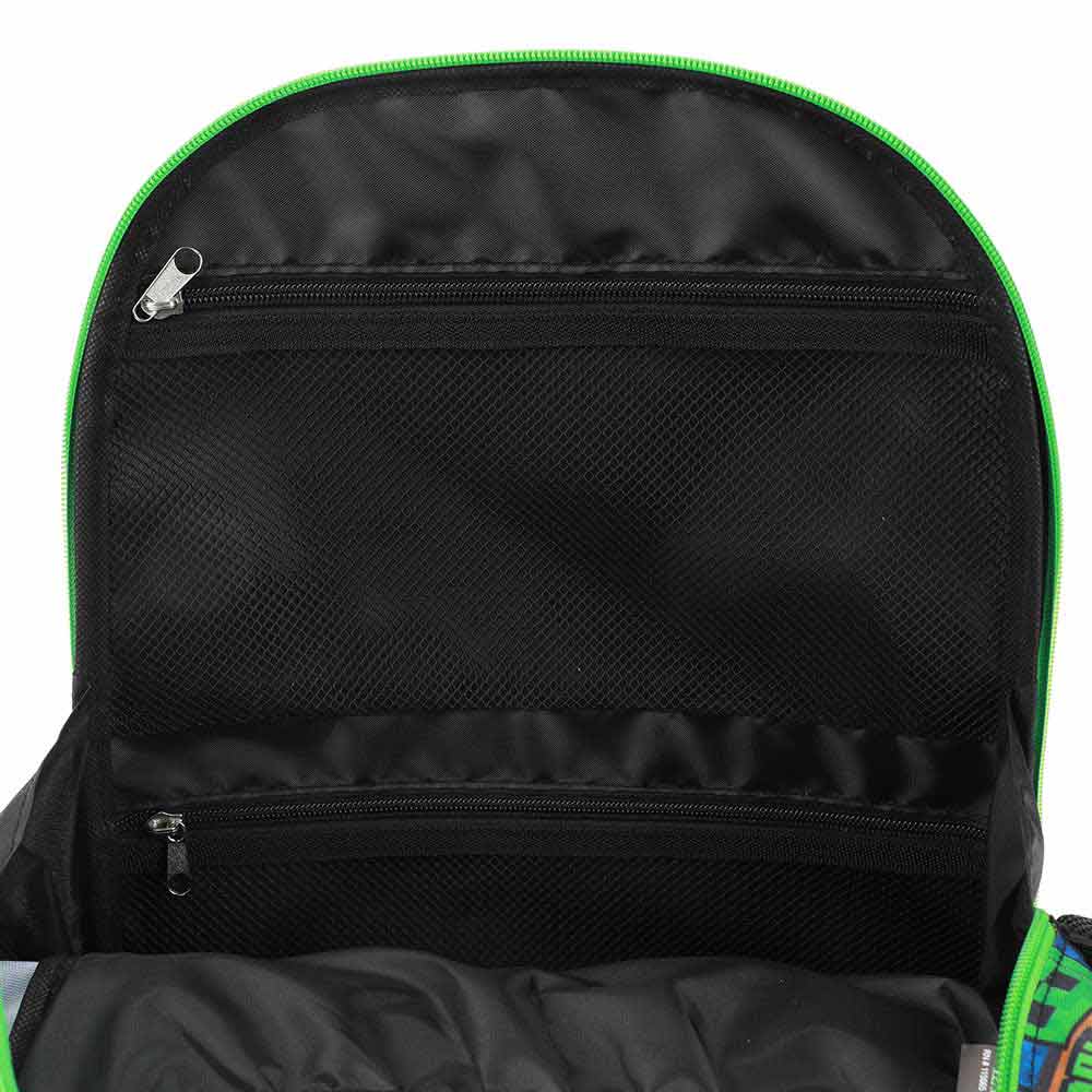 Minecraft Creeper Youth 5 pc Adaptive Backpack Set