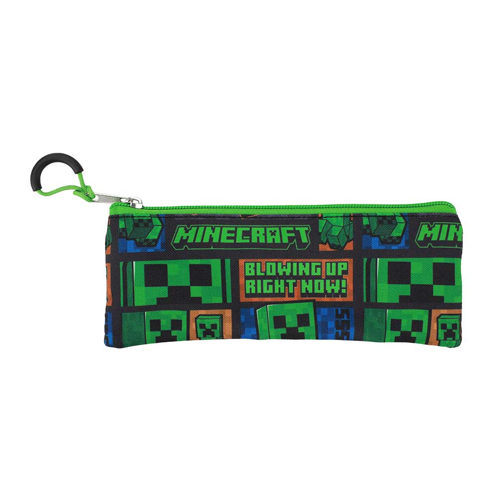 Minecraft Creeper Youth 5 pc Adaptive Backpack Set