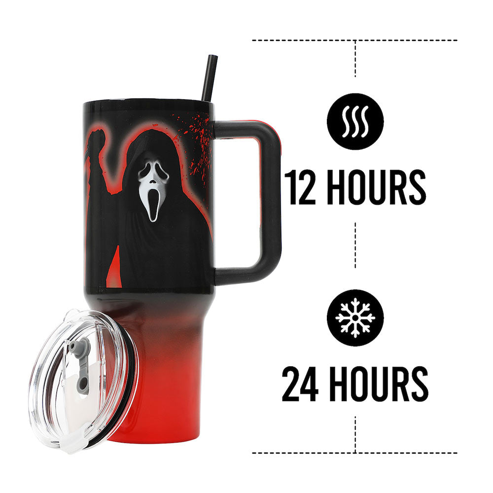 Ghost Face 40 oz. Stainless Steel Tumbler