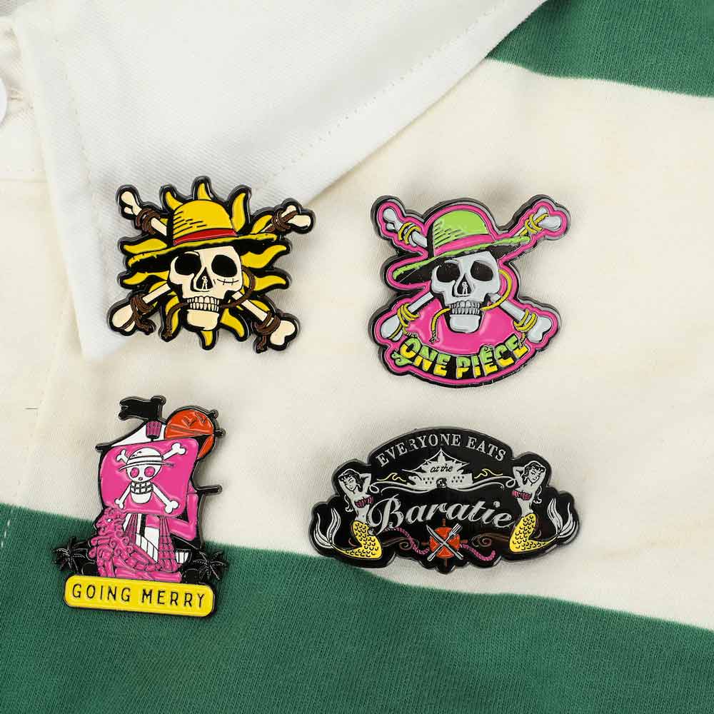 One Piece Lapel Pins