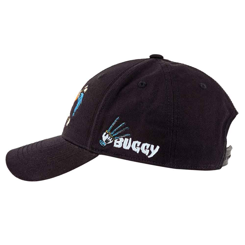 One Piece Buggy Embroidered Curved Bill Snapback