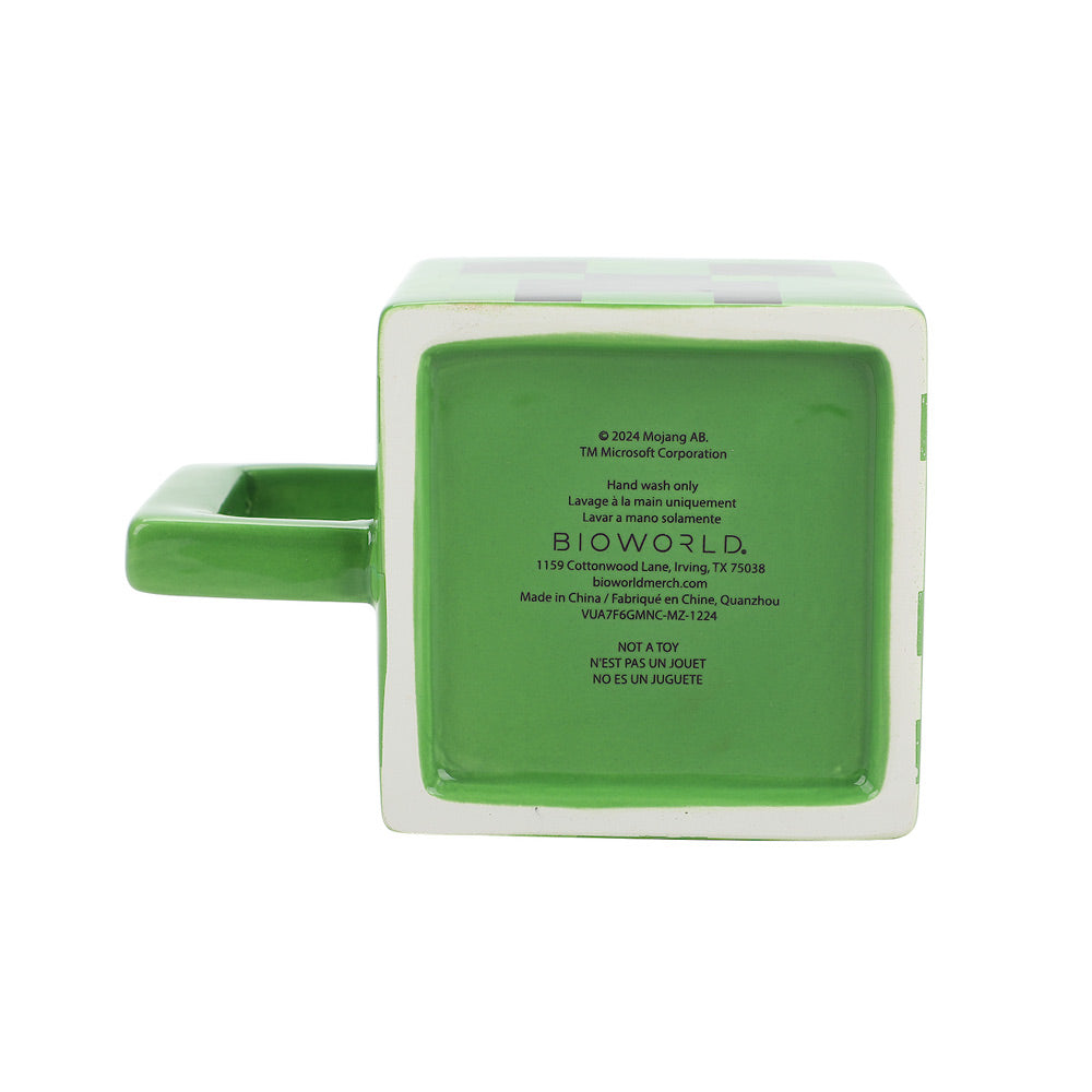 Minecraft Creeper 16 oz. Sculpted Ceramic Mug