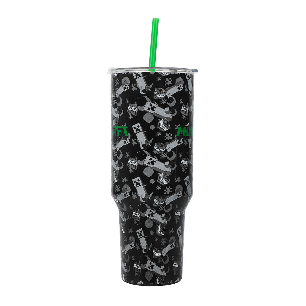 Minecraft Logo 40 oz. Stainless Steel Tumbler