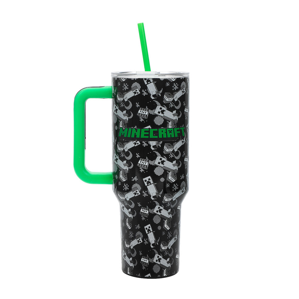 Minecraft Logo 40 oz. Stainless Steel Tumbler
