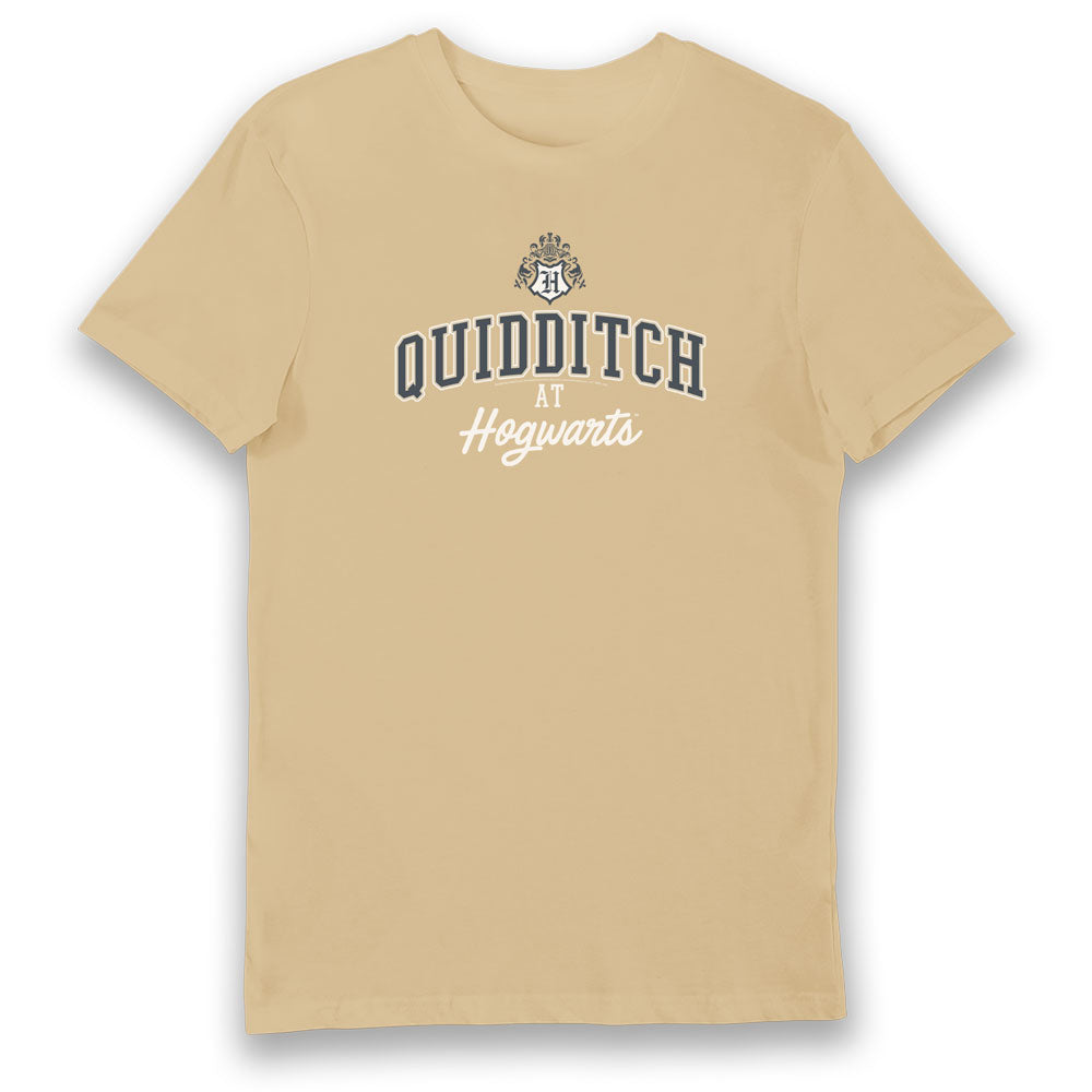 Harry Potter Quidditch at Hogwarts Sand Adults T-Shirt