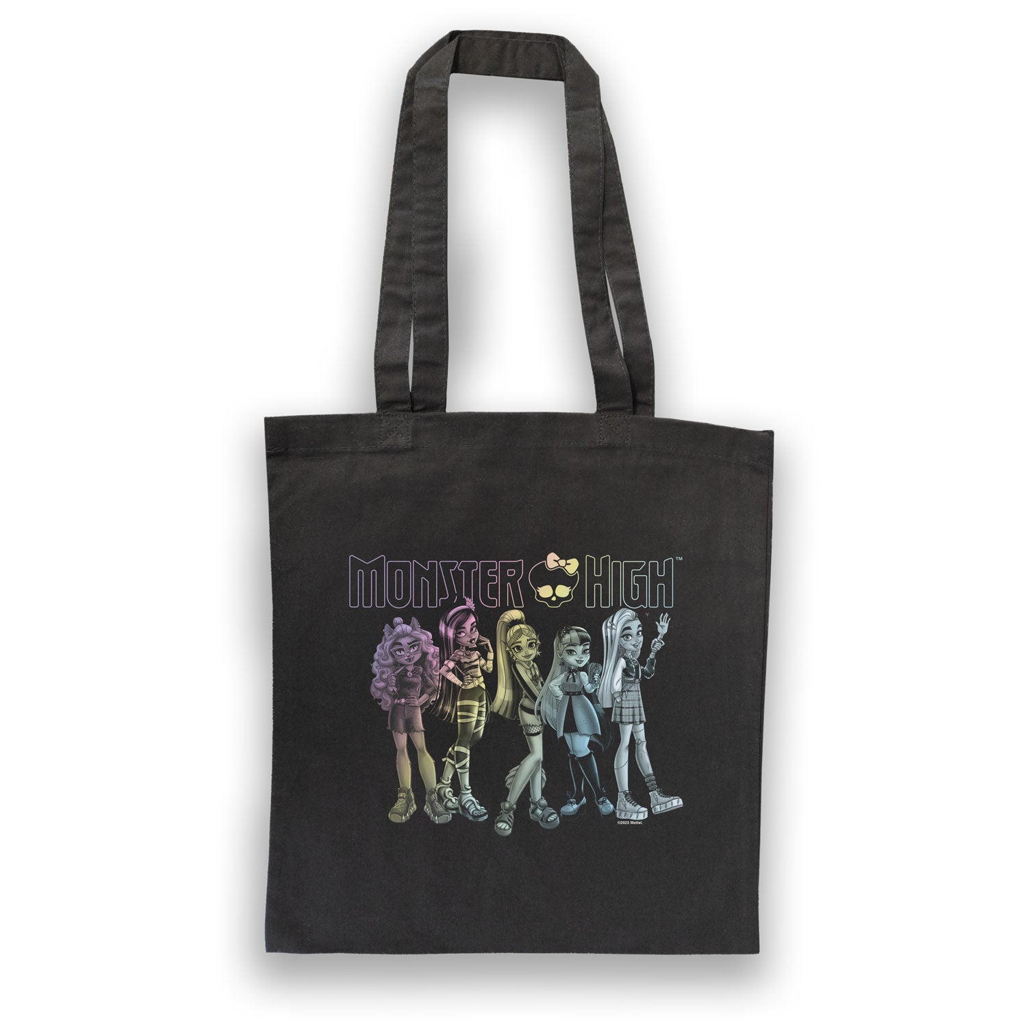 Monster High Character Black Tote Bag