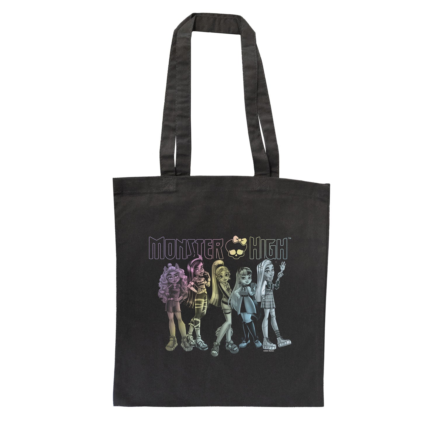 Monster High Character Black Tote Bag