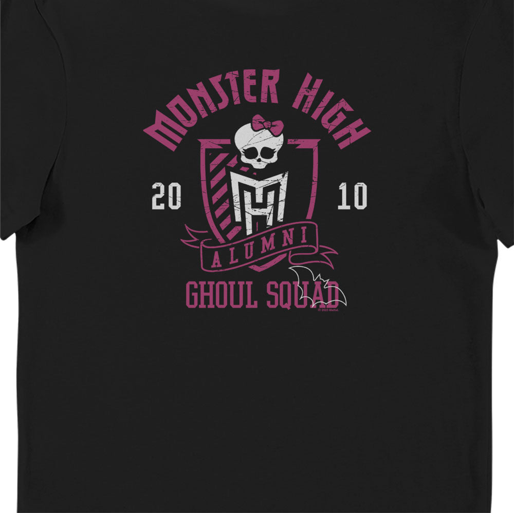 Monster High Ghoul Squad Crest Ladies Fit T-Shirt