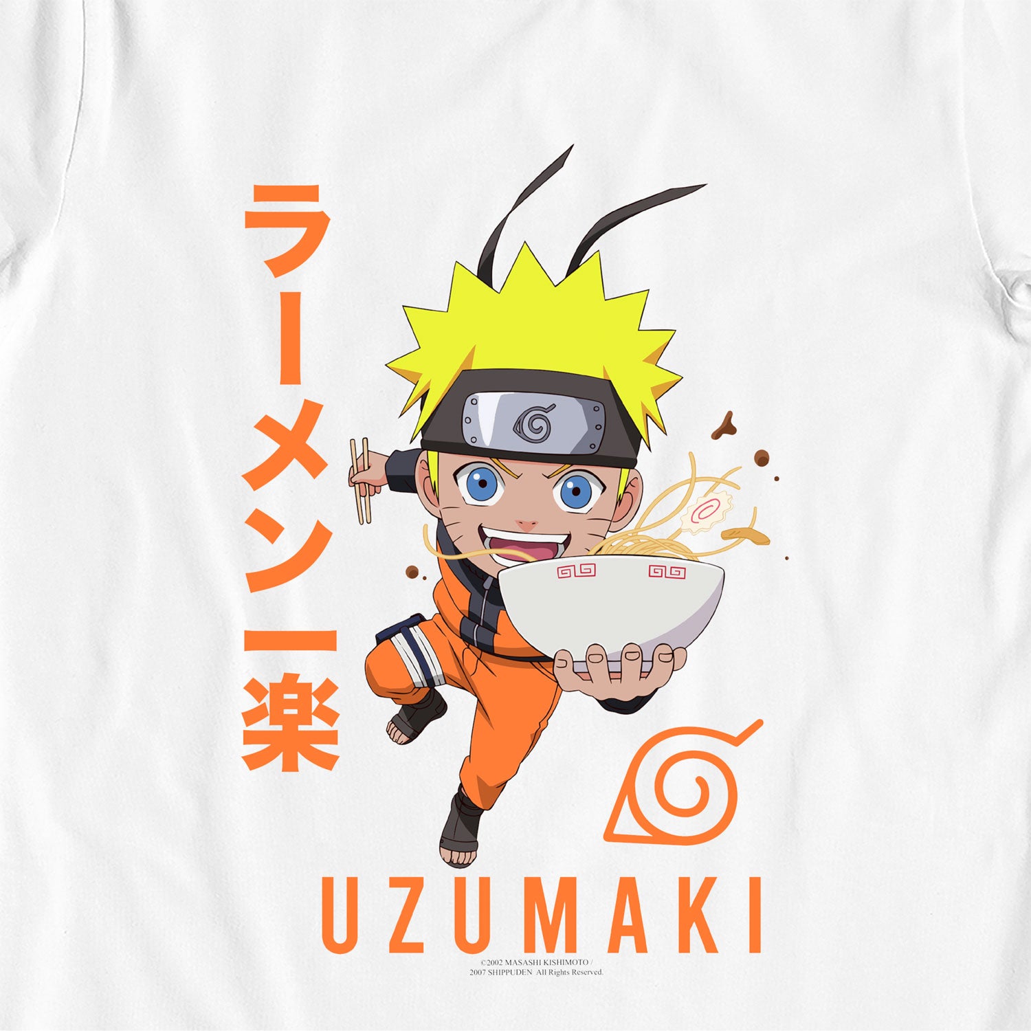 Naruto Uzumaki Ramen Bowl Kids T-Shirt