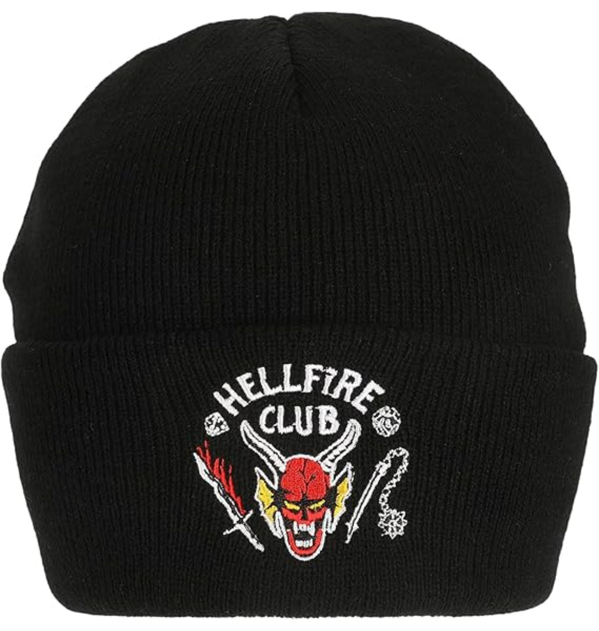 Black Beanie Front