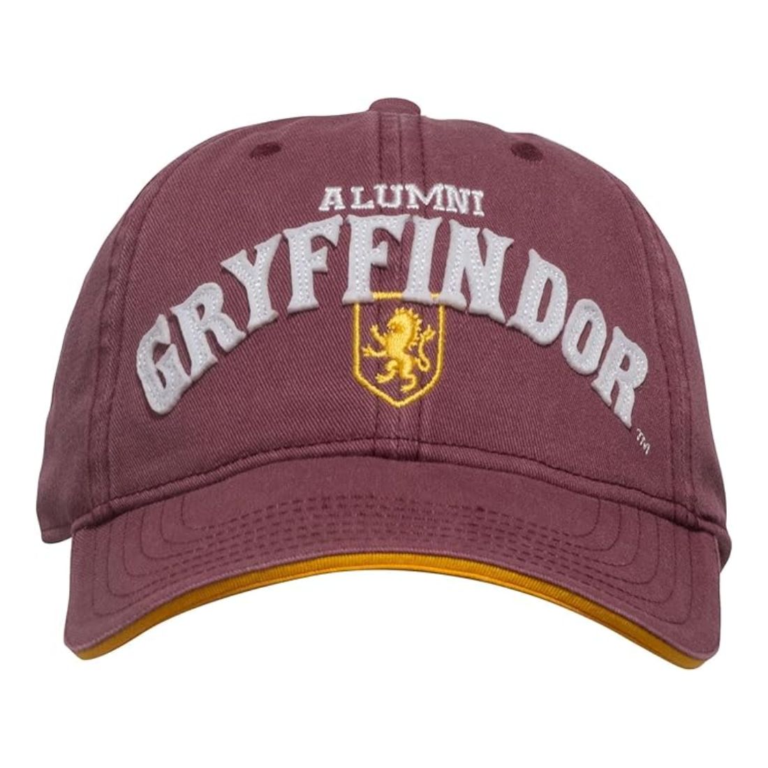 Harry Potter Gryffindor Maroon Alumni Adjustable Cap Official Licensed Merchandise, Great Gift for Teens or Adults