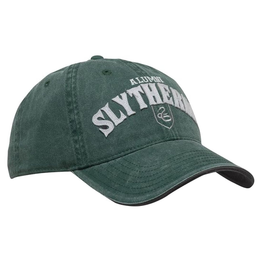 Bioworld Harry Potter Green Slytherin Alumni Adjustable Cap Official Merchandise, Great Gift for Teens or Adults
