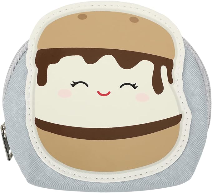 Squishmallows Food Squad Travel Cosmetic Bags (Set of 3), Multicolored, One size