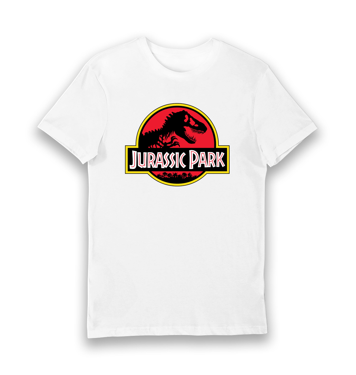 White Printed T-shirt Front