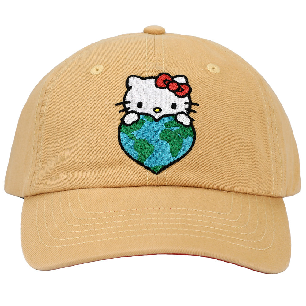 Hello Kitty Adult Unisex Embroidered Canvas Cotton Twill Hat