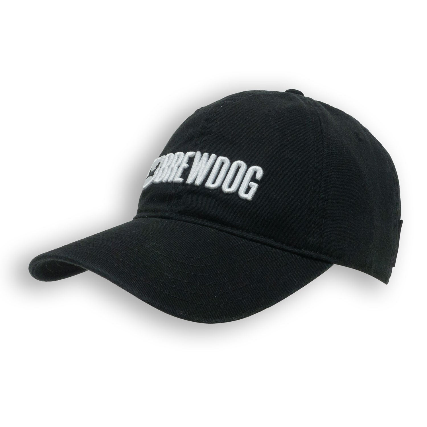 Brewdog Mens Curved Peak Baseball Cap - Black