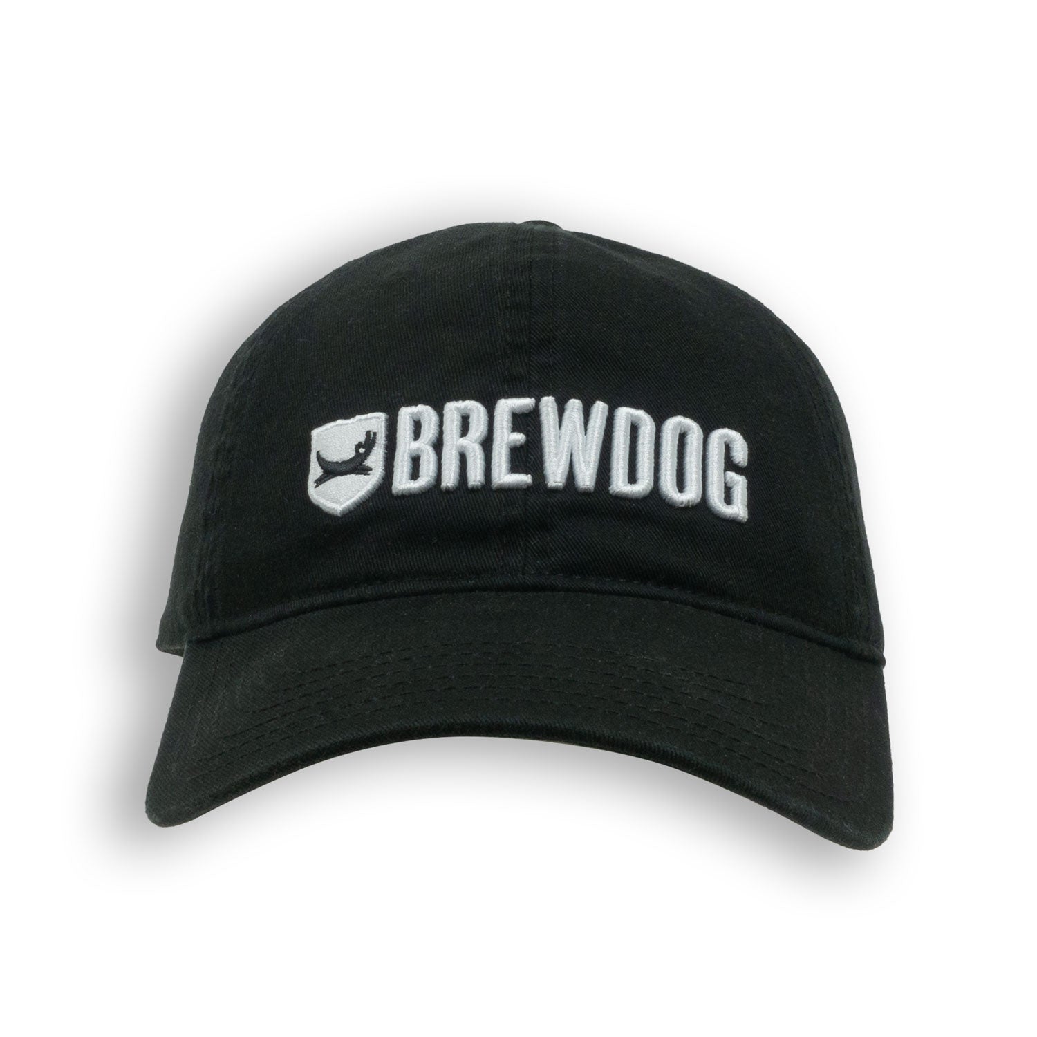 Brewdog Mens Curved Peak Baseball Cap - Black