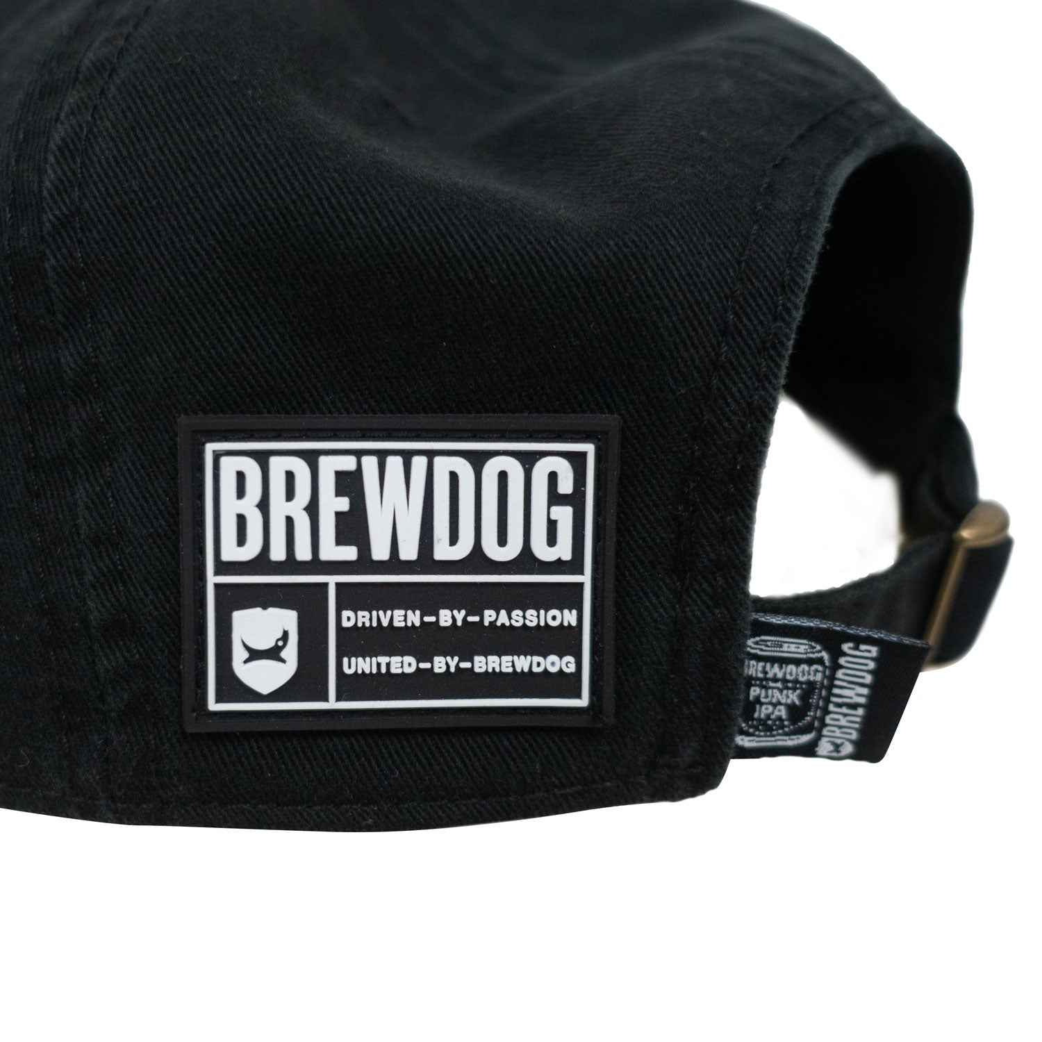 Brewdog Mens Curved Peak Baseball Cap - Black