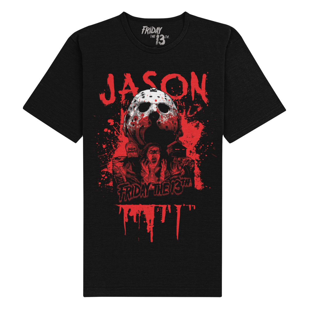 Friday The 13th - Jason Unisex Black T-Shirt