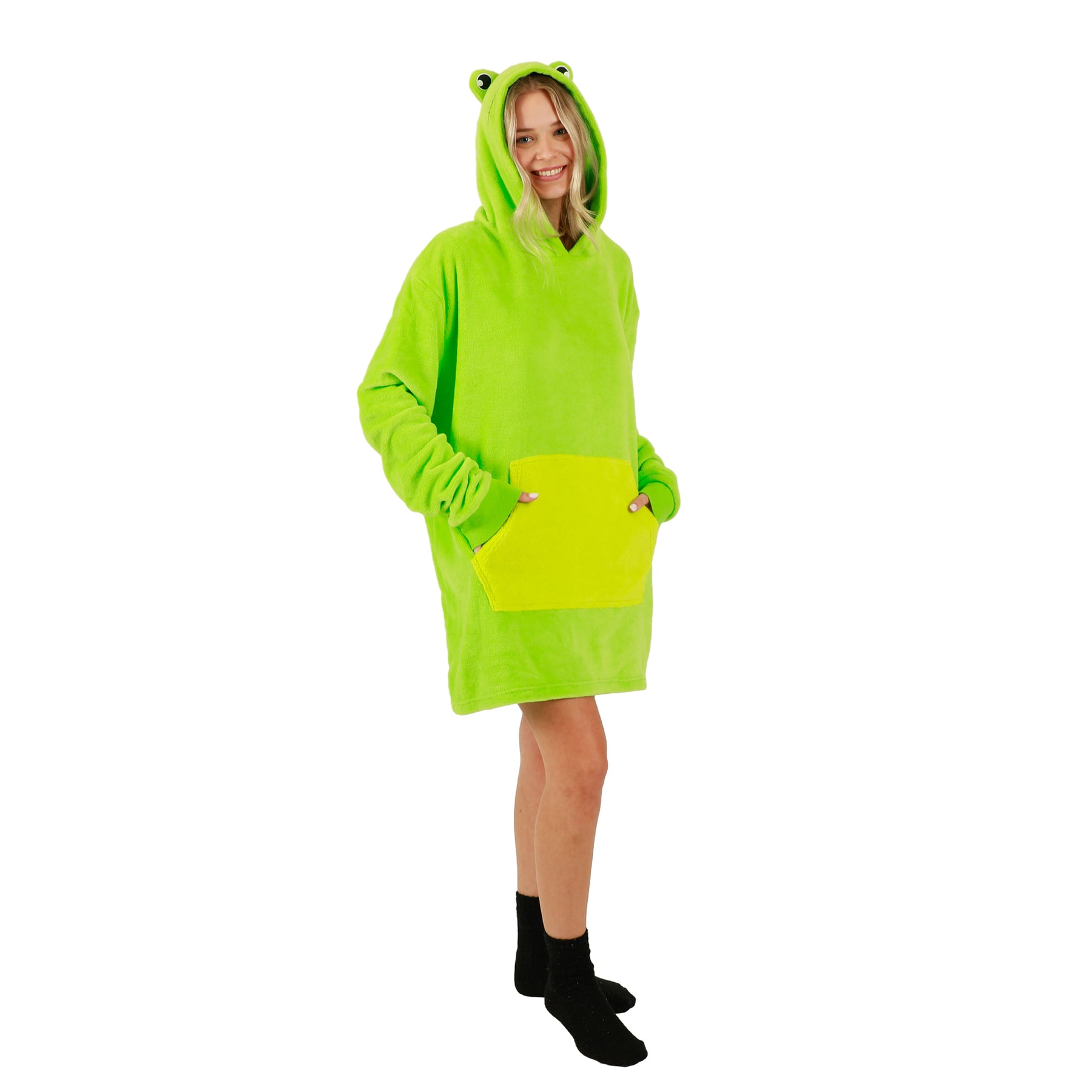 Bioworld Frog Pillow & Oversized Hoodie