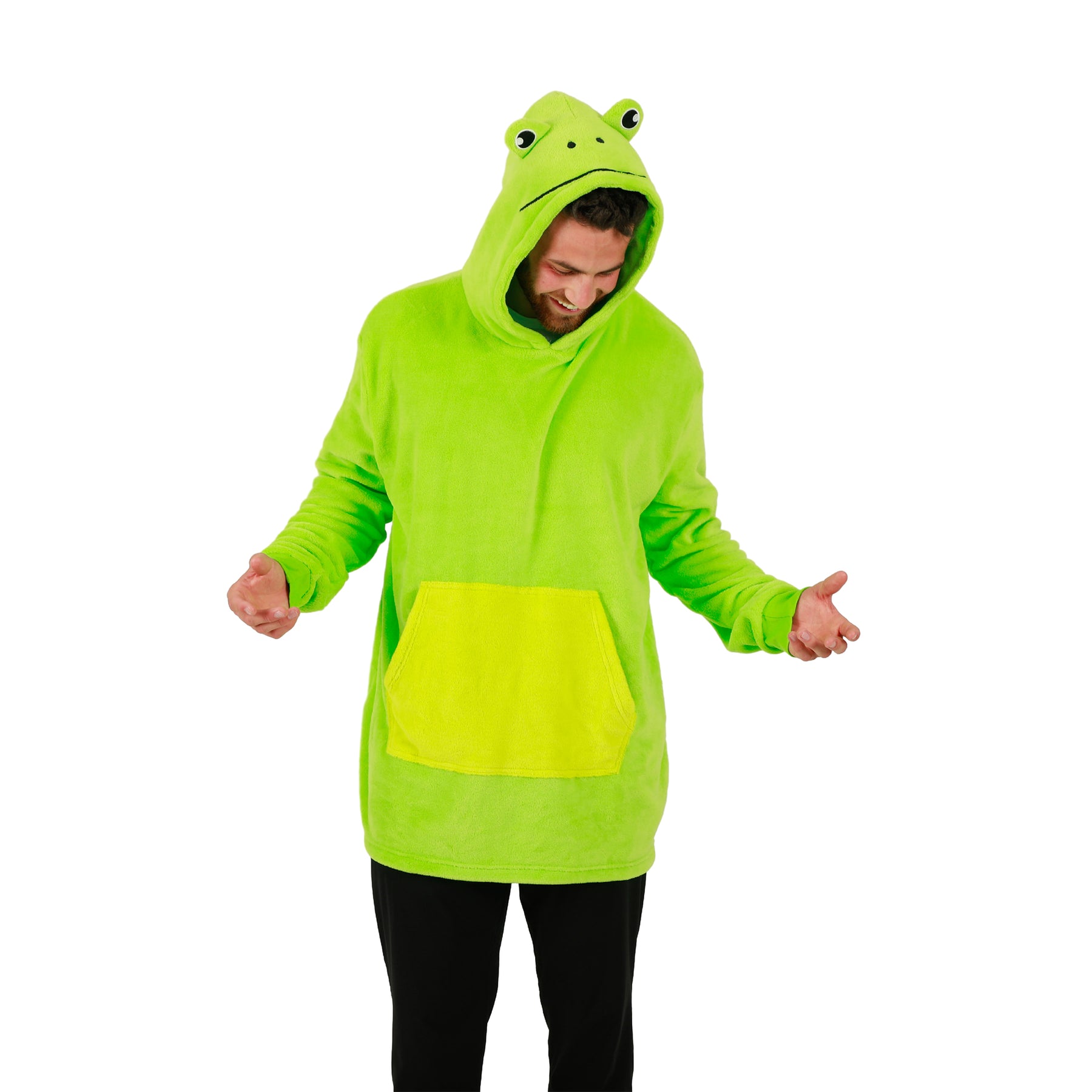 Bioworld Frog Pillow & Oversized Hoodie