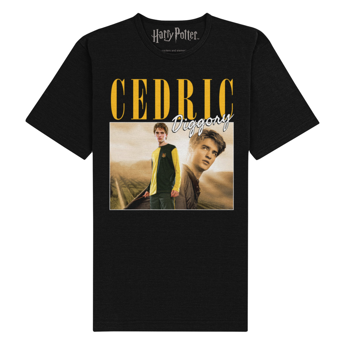 Harry Potter - Cedric Black T-Shirt
