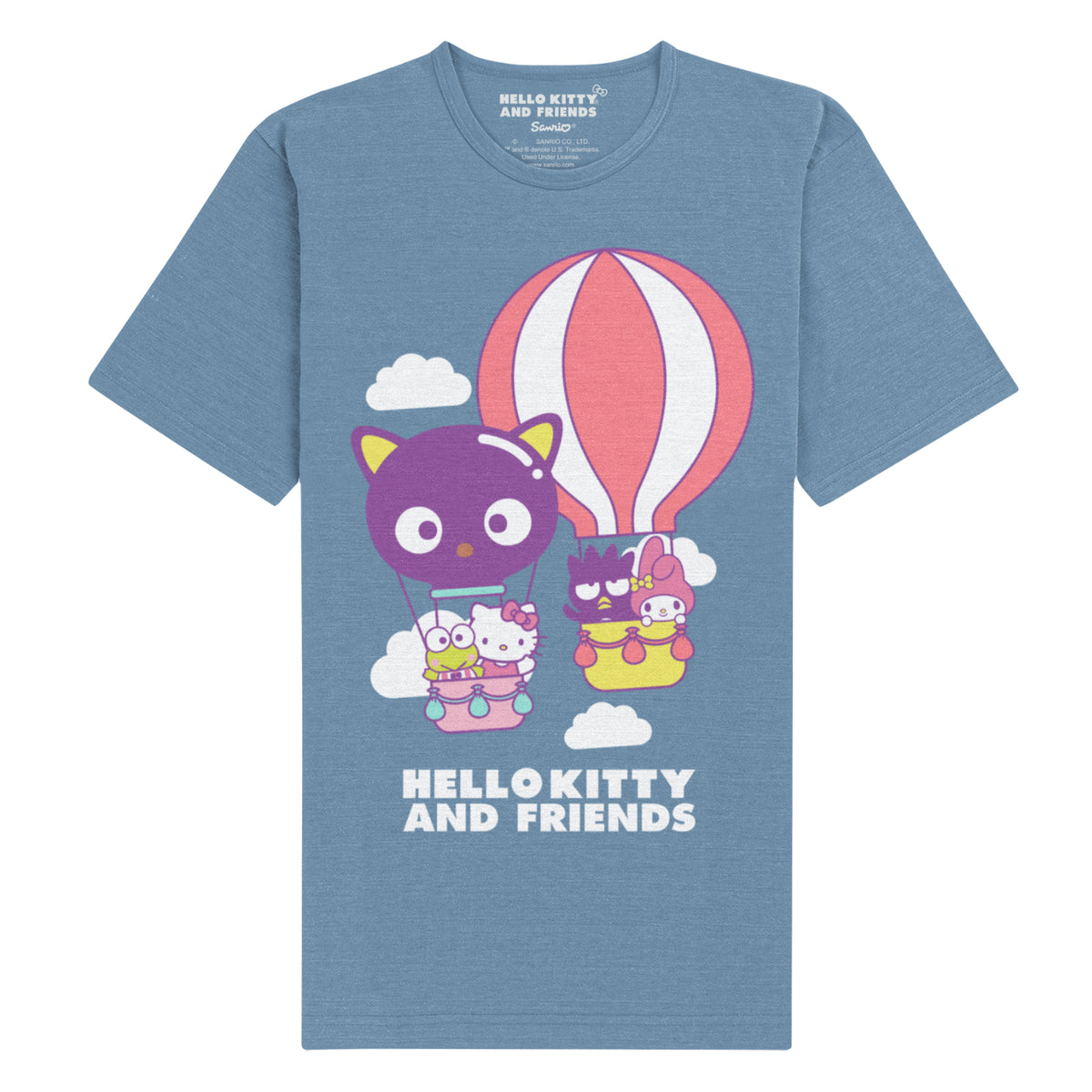 Hello Kitty - Ballooon Blue T-Shirt