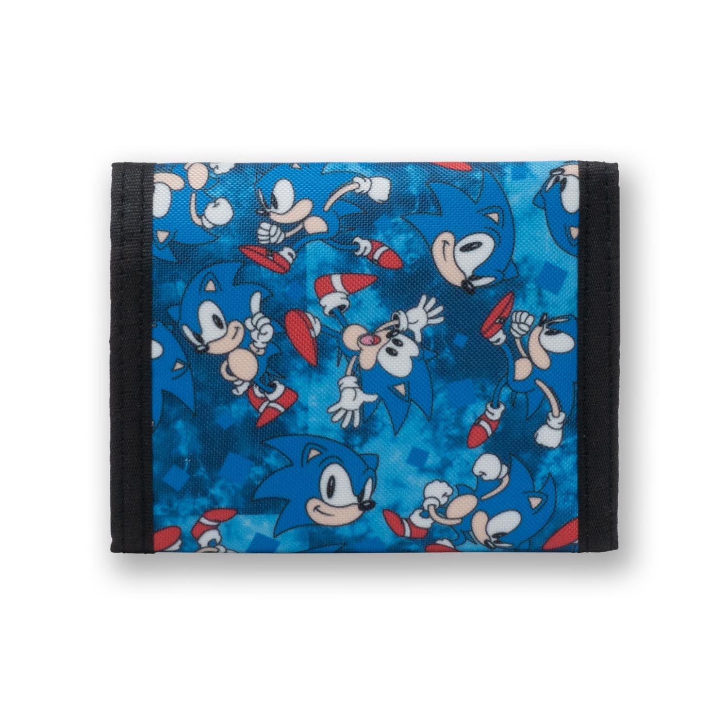 Sonic The Hedgehog Nylon Trifold Wallet