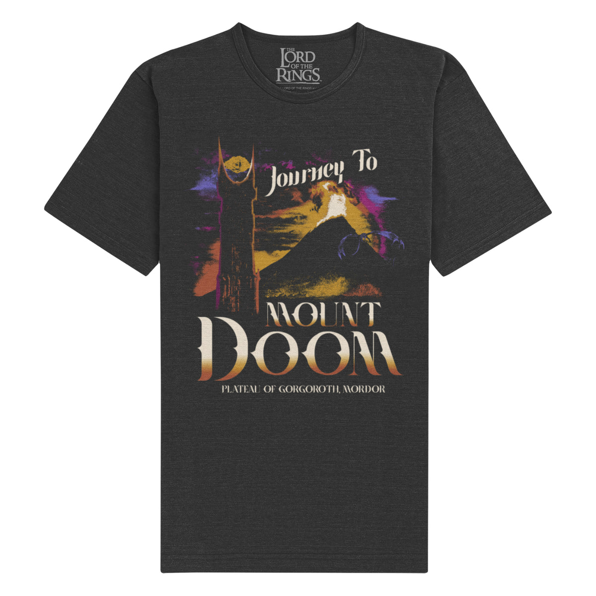 Lord Of The Rings - Mordor Black Unisex T-Shirt