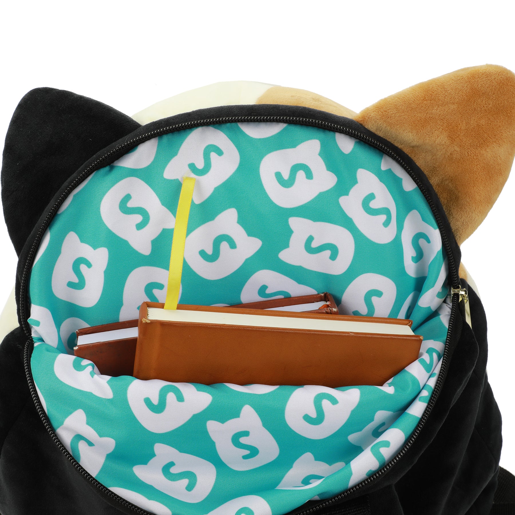 Squishmallows Cam the Cat Plush Mini Backpack