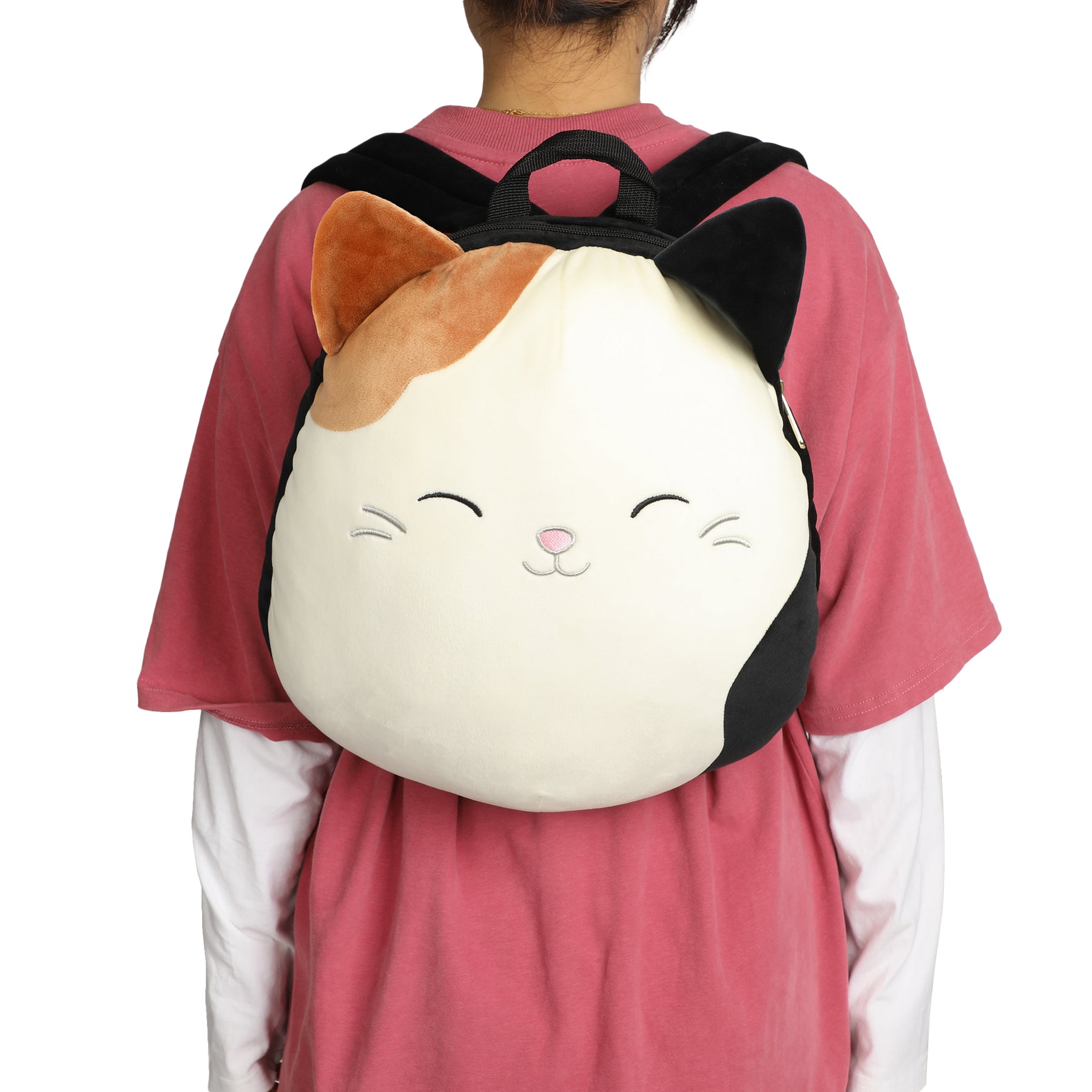 Squishmallows Cam the Cat Plush Mini Backpack