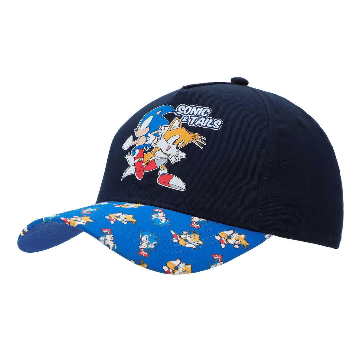Sonic The Hedgehog Sonic & Tails Youth Blue Traditional Adjustable Hat