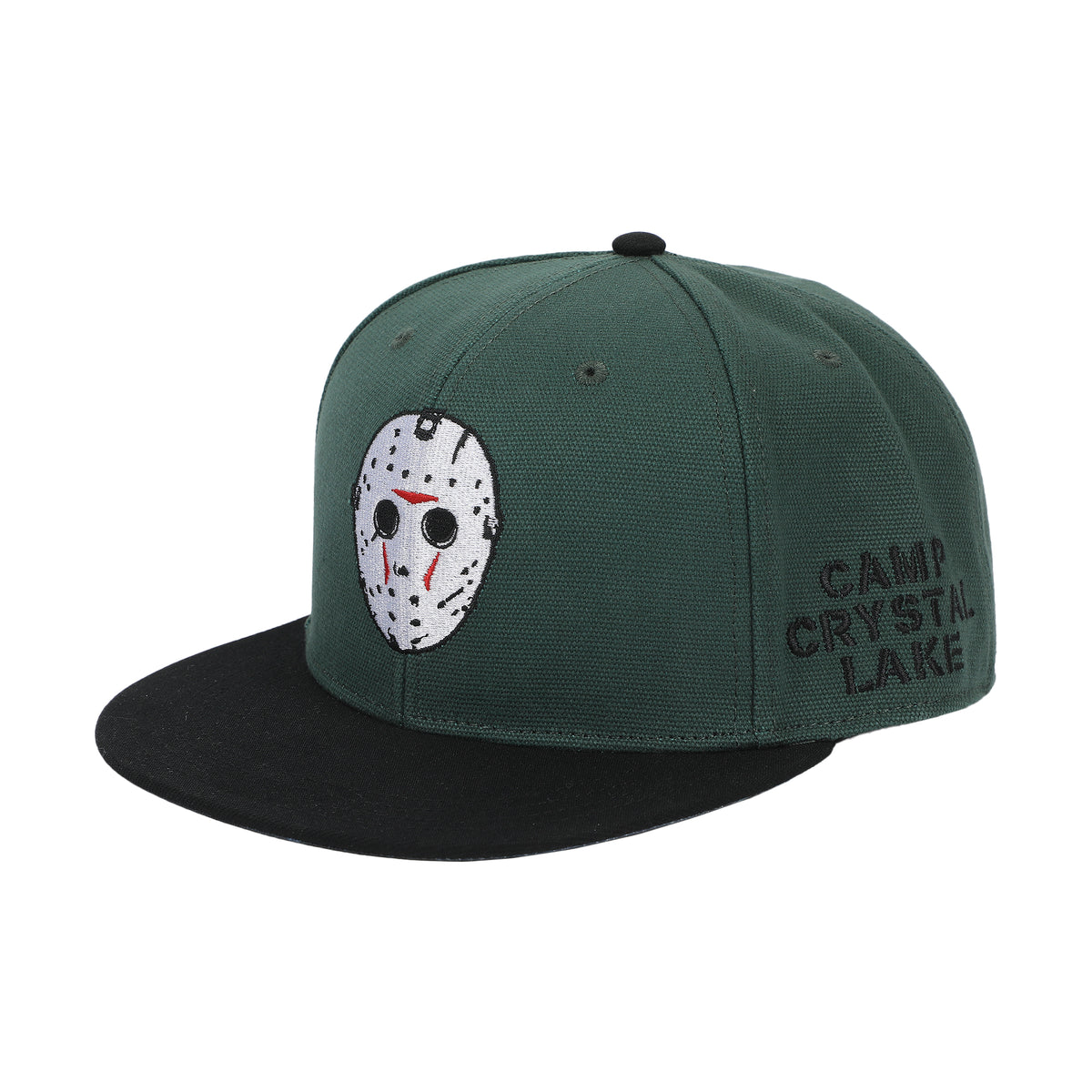Friday the 13th Jason Mask Traditional Snapback Cap