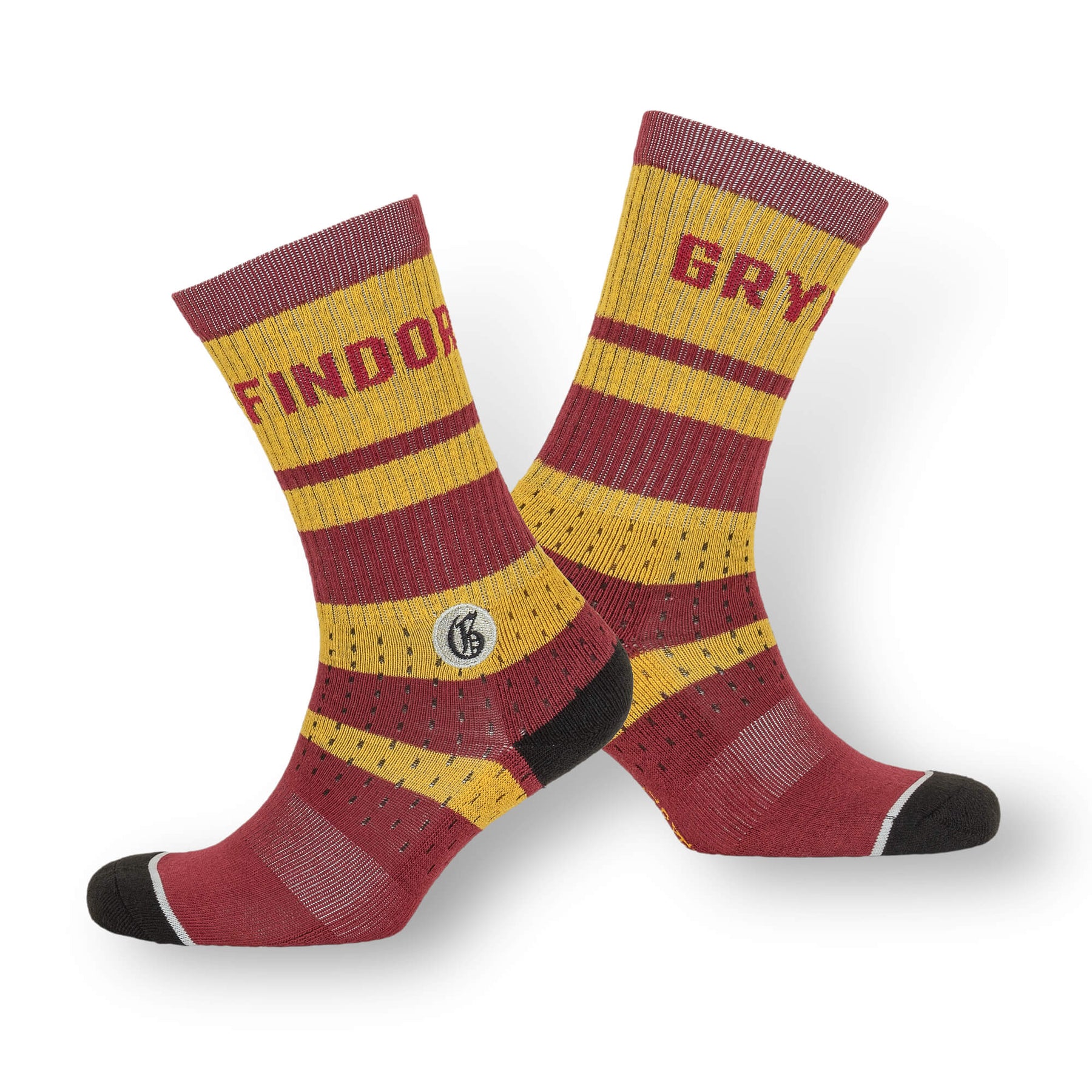Harry Potter Embroidered Gryffindor Socks