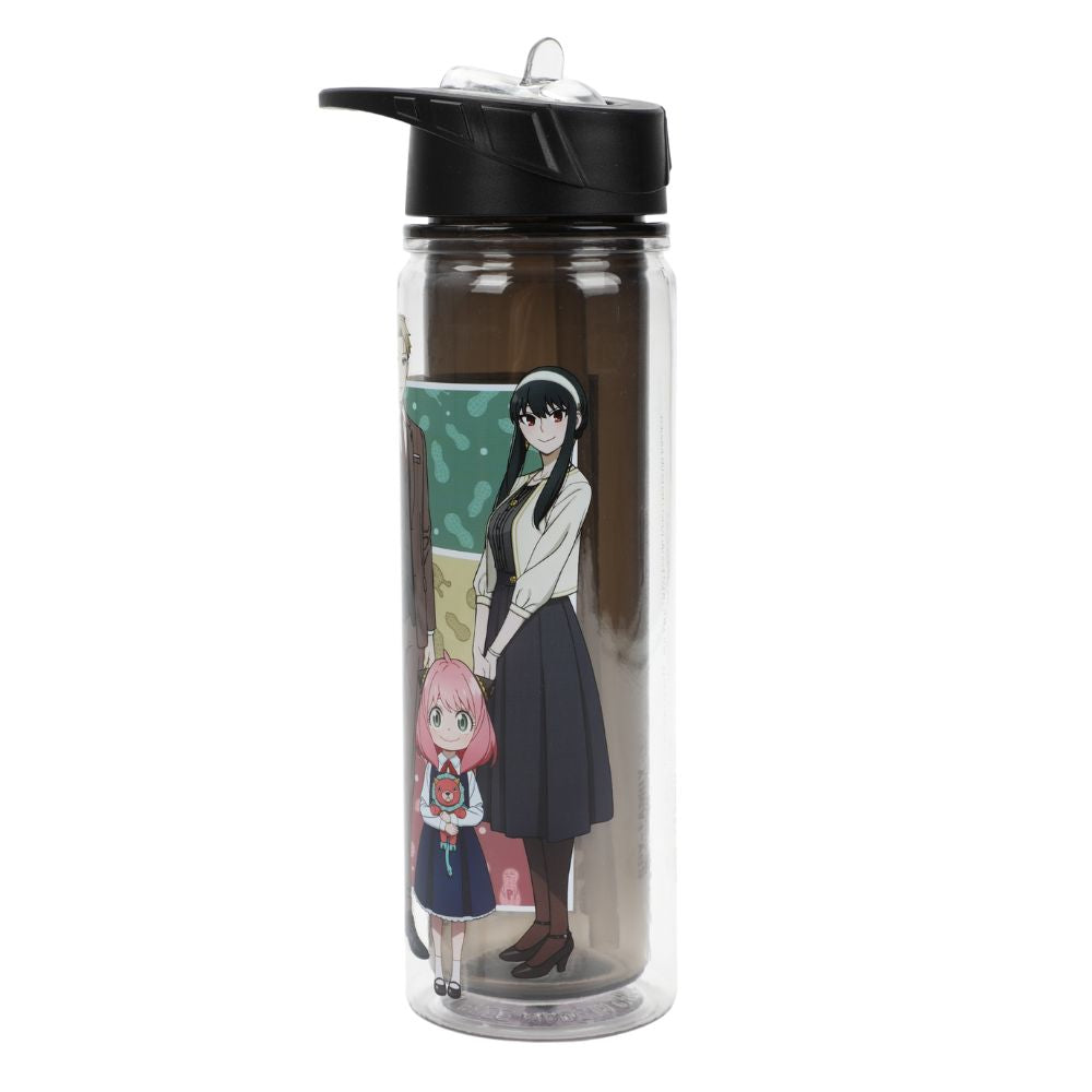 Spy x Family Characters 16 Oz Plastic Water Bottle