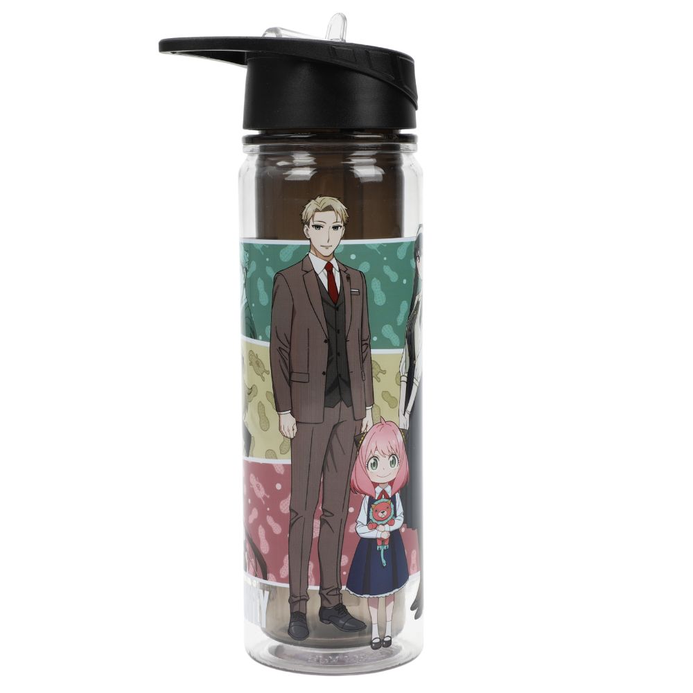 Spy x Family Characters 16 Oz Plastic Water Bottle