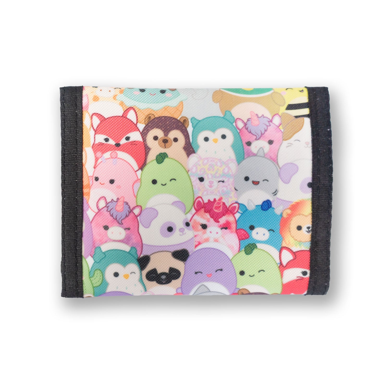 Squishmallows Characters Nylon Trifold Wallet
