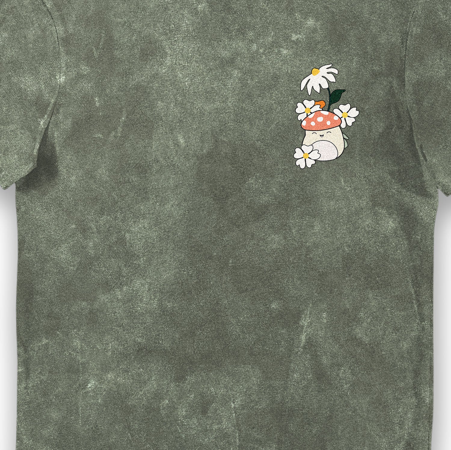 Squishmallows Dream Big Adult T-Shirt Green Snowash