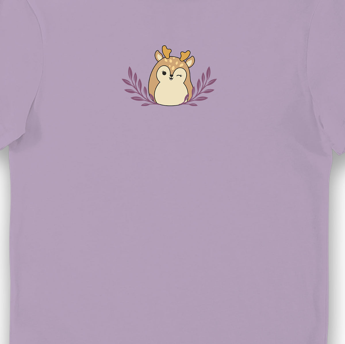 Squishmallows Follow Your Dreams Lavender Snowash Adult T-Shirt