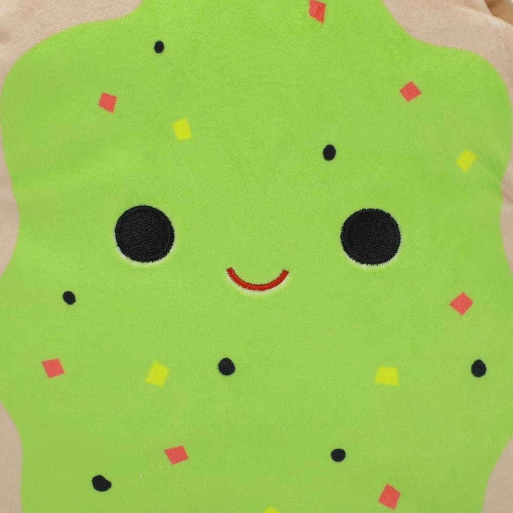 Squishmallows Sinclair the Avocado Toast Plush Tote Bag-OSFA, Green, One size
