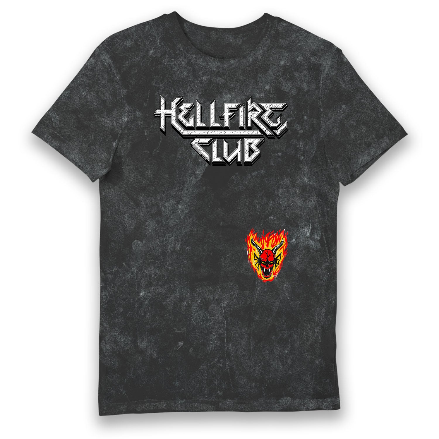 Stranger Things Hellfire Club Snowash Adults T-Shirt