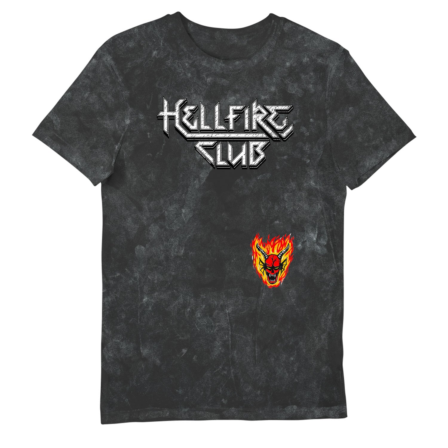 Stranger Things Hellfire Club Snowash Adults T-Shirt