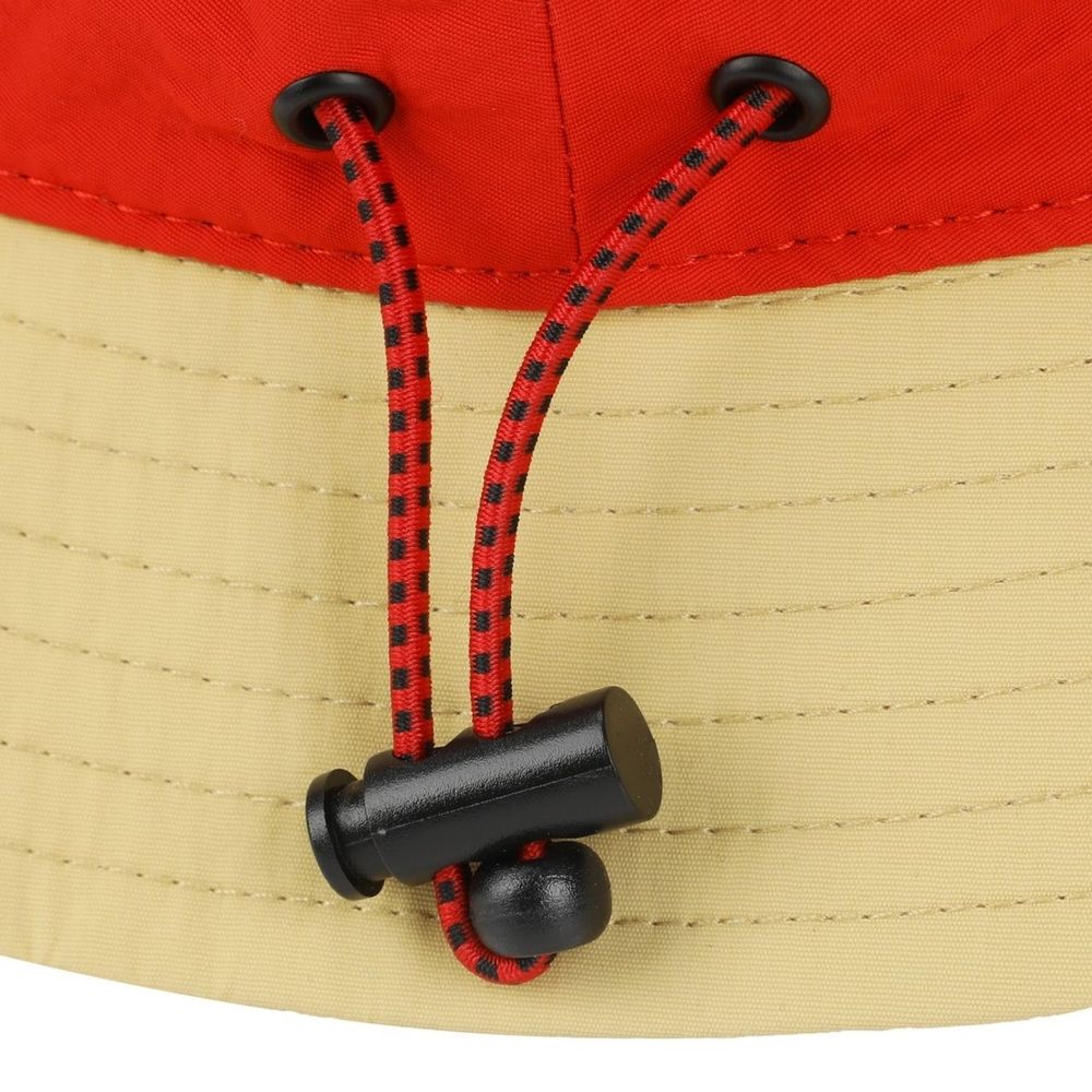 One Piece Live Action Straw Hat Pirate Adult Tan Bucket Hat with Side Pocket, Brown, One size