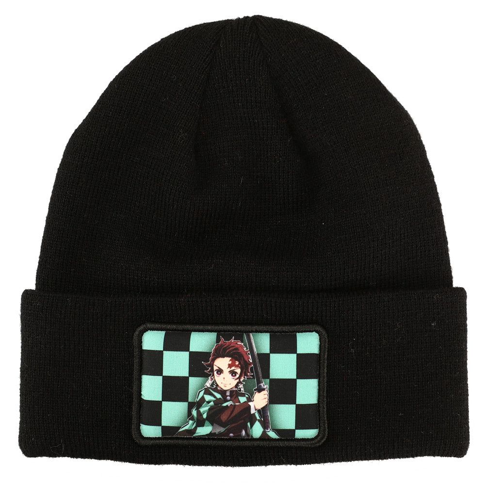 Black Beanie Front