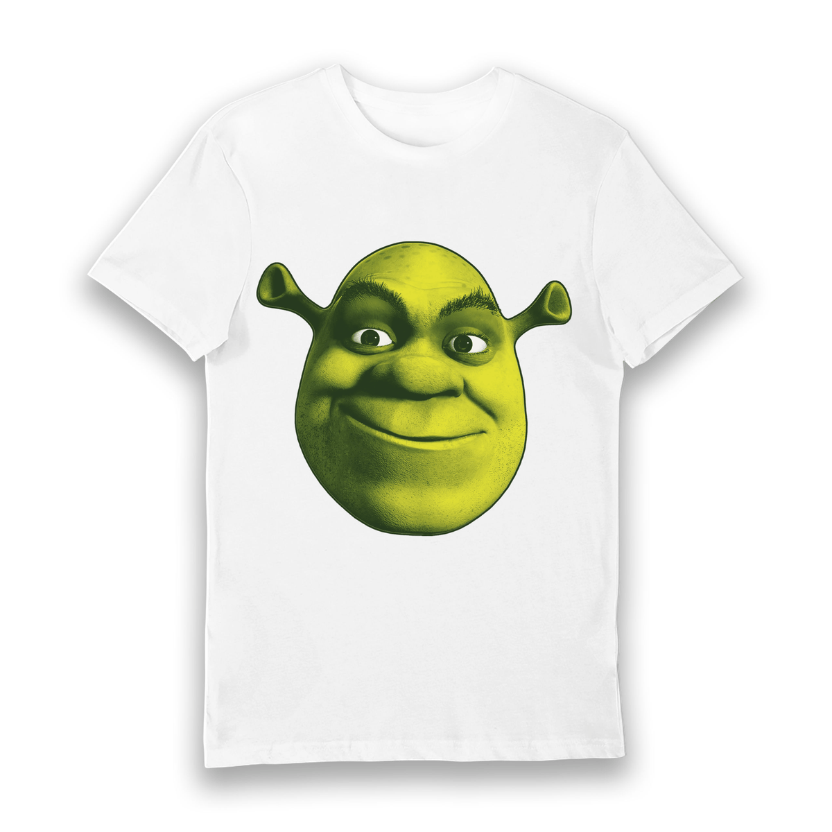 White Printed T-shirt Front